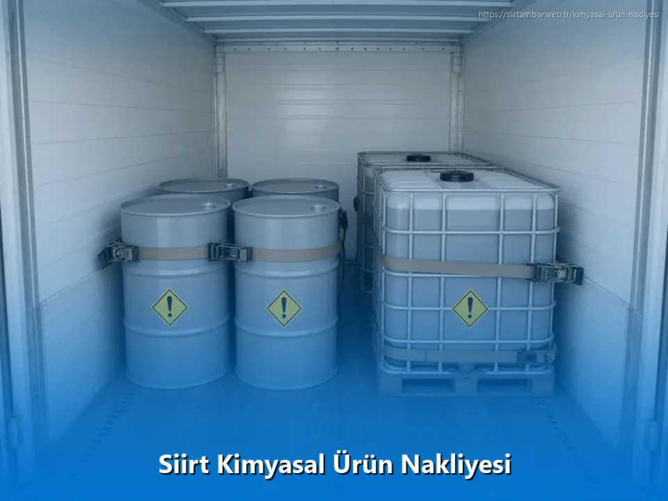 Siirt Kimyasal Ürün Nakliyesi