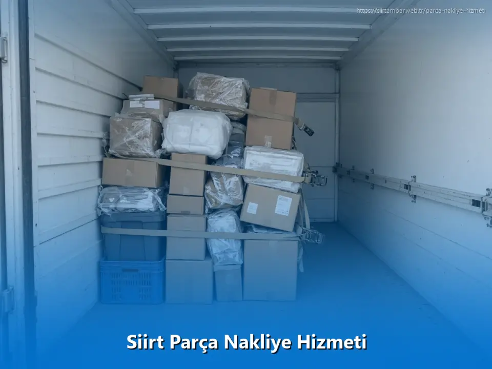 Siirt Parça Nakliye Hizmeti