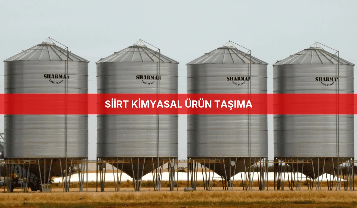 Siirt Kimyasal Ürün Taşıma